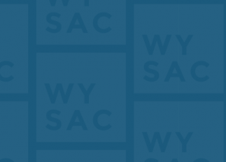 Graphic banner with Wyoming Survey & Analysis Center Logo